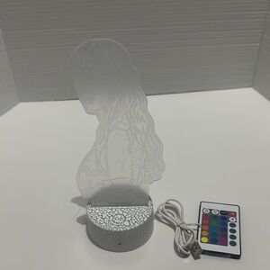 Taylor Swift LED 3D Illusion Lamp with Remote